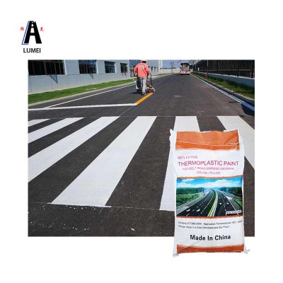 kazakestan  reflective thermoplastic termoplastic road line marking white paint