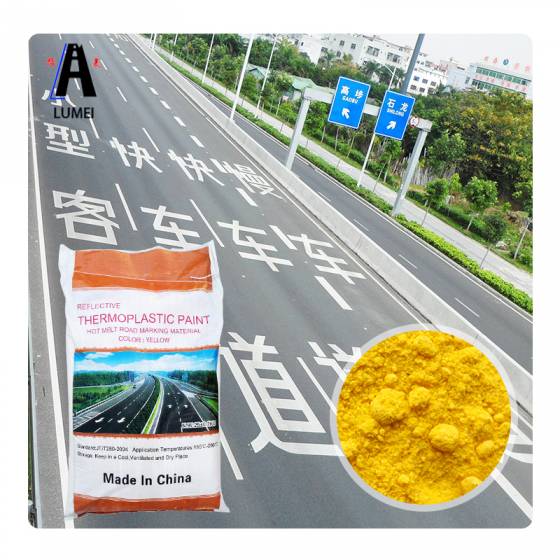 Reflective Road Marking Powder Coating Thermoplastic Traffic Paint